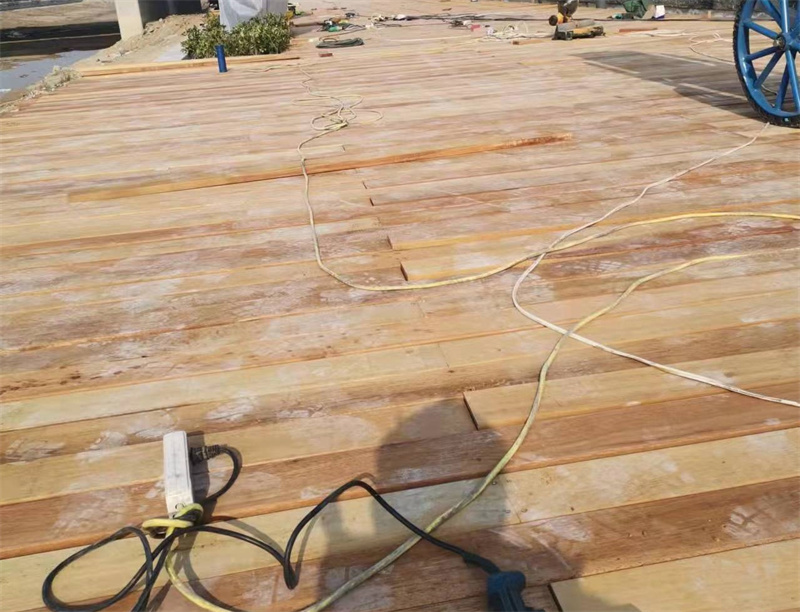 防腐木铺装全流程指南